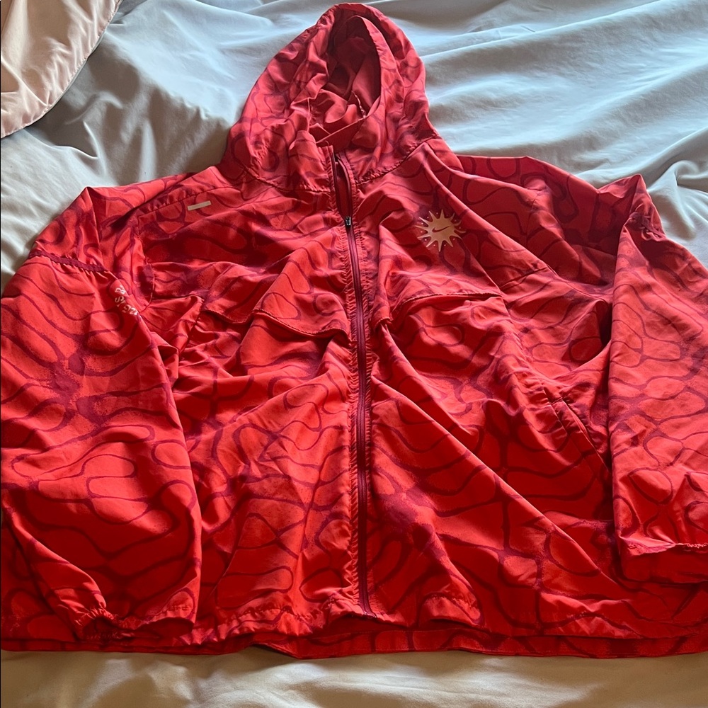 Nike Red Performance Jacket (Dri-Fit)